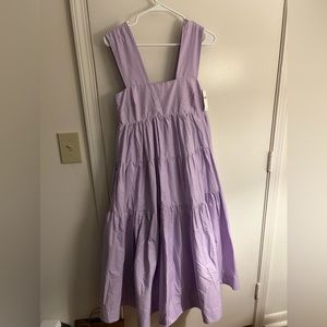 Purple Anthropologie dress
